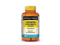 Mason Natural Chromium Picolinate 200 MCG Tablets - 100 Ea