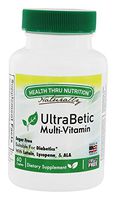Health Thru Nutrition Ultra-betic Multi-Vitamin and Mineral Formula (60 Caplets) (Sugar Free) by Health Thru Nutrition, 60 Count