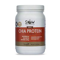 Seeds of Wellness Chia Protein Powder Energy Chocolate & Lucuma 1.25 LB - Plant Based Protein Powder, Gluten Free, Non Dairy, Vegan, Non Soy, Non GMO, Lactose Free.