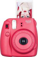 Fujifilm Instax Mini 8 Instant Film Camera (Raspberry) (Renewed)