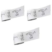 Forthery Fairly Odd Novelties Appeal Lingerie Novelty Toilet Paper Funny Bathroom Gag Gift (3PC A)