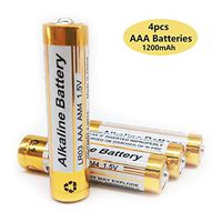 Cotchear AAA Batteries, 4pcs 1200mAh Long Lasting 1.5 Volt Performance Alkaline Batteries, All-Purpose Battery for Household and Business