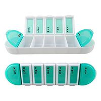 7 Day Pill Reminder Case, Prescription Meds, Vitamins, Supplements, AP67395