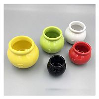 YZU Vacuum Cupping Therapy Set, Taiji Energy Tank Ceramic Cupping Suction,Five-Row Energy Moxibustion Pot Cans