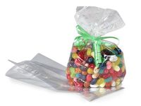 Pack of 1000, Cello Bags 3.5" x 2" x 7.5" Clear 1000 Gusset Style Cello Bags 1.2 Mil Excellent for Stationery, Greeting Cards, Cups, Mugs, Candles, Gifts & Smaller Quantities of Food Items