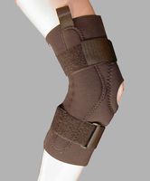 Alpha Medical Neoprene Knee Brace with Open Patella & Hinges (Small)