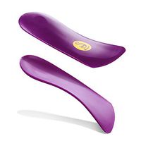 Samurai Insoles Ninjas Arch Support Shoe Inserts- Plantar Fasciitis, Flat Feet, Shin Splint Relief for Women and Men, Relief Guaranteed, Made in The USA Purple
