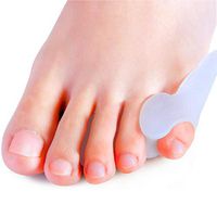 Povihome 4 Pack Bunionette, Tailor Bunion, Gel Pinky Toe Protector for Bunionette Protect and Pain Relief
