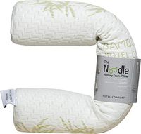 Memory Foam Twist Travel Pillow Perfect for Neck, Chin, Lumbar and Leg Support | Ultra Comfort Adjustable Easy Care | Hypoallergenic CertiPUR-US certified | Perfect for Side, Stomach and Back Sleepers