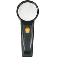Reizen Illuminated Pocket Magnifier - 2.5X -5X Insert 2 inch Dia