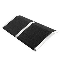 8" x 32" Aluminum Threshold Wheelchair Walker Casters Ramp Doorway Access Home Door Portable Anti Slip