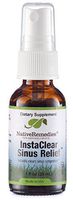 Native Remedies InstaClear Sinus Relief - All Natural Herbal Supplement for Clear, Healthy Sinuses During Colds, Allergies or Hay Fever - 29 mL
