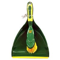 Pine-Sol Dustpan and Brush Set – Nesting Snap-On Design | Soft Grip Handle | Portable, Compact Dust Pan and Hand Broom for Cleaning