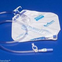 5 Bags Lot Urinary Drainage Bag 2000ml Covidien Kendall