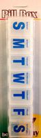 7 Day Pill Box with Large and Deep Compartments