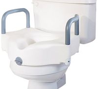 Medline G30270AH Locking Raised Toilet Seats with Arms