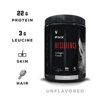 FNX Collagen Protein for Hair Skin Nails & Joints; Brooke Ence Signature Line- 30 Servings (29oz) - 22 Grams Protein (Hydrolyzed Collagen) + 3 Grams Fermented Leucine; Keto Friendly (Unflavored)
