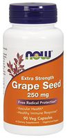 NOW® Grape Seed Extract, 250 mg, 90 Veg Caps