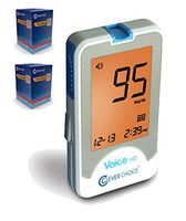 Clever Chek Auto-code Voice Blood Glucose Meter Kit Combo Meter and Test Strips 100ct