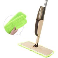 WINMART Spray Mop for Floor Cleaning - Flat Mop for Home Kitchen Hardwood Laminate Wood Ceramic Tiles Floor Cleaning - Hot Spray Mop Cleaner Starter Kit Set Hard Floor Tile Wood Viny US(Green)