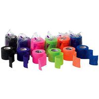 Coban Self-Adherent Wrap with Hand Tear 4" x 5 yds., Brights