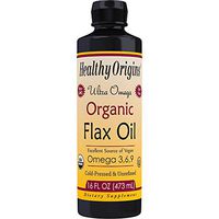 Healthy Origins Ultra Organic Flax Oil, Omega, 16 Ounce