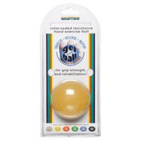 CanDo - Gel Squeeze Ball X-Soft, Yellow - cm