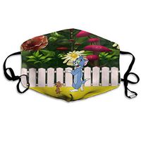 SSUJ7 Tom and Jerry Men Women Adjustable Earloop Mouth Guard Anti-Dust Washable Reusable Mouth Guard for Kids Teens Adults Anti Pollution,Anti-smog