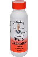 Christopher's Liver And Gall Bladder - 440 mg - 100 Vegetarian Capsules
