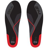 SQlab 214 Stability Red Low Arch Cycling Shoe Insoles (M)