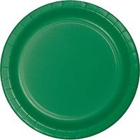 Club Pack of 900 Emerald Green Disposable Paper Party Lunch Plates 7"