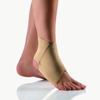BORT 104500 Elastic Ankle Brace, Foot Arch Support, Gymnastics, Dance, Ballet, Cheerleading, Tumbling, Yoga, Pilates, Exercise, Prevent Ankle Sprain, Twisting, Swelling, Figure-8 (Beige, XLarge)