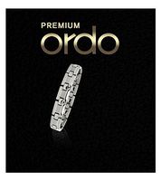 Clavis Premium Ordo Elegant Magnetic Therapy Bracelet Pain Reliefm - 99.999% Germanium - Gem Identificatiom Report, Report of Quality Included - Simple, Stylish, Beauty - Silver