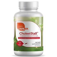 Zahler CholestStall, Cholesterol Support Supplement, Helps Maintain LDL, Certified Kosher, 60 Capsules