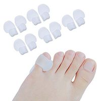 Little Toe,Little Toe Guard (Tailor's Bunion) - Shield Spacers -Fast Pain Relief - Wear with Shoes Toe Splint Protector Guards for Men Women Hammer Toe Pads Bunion Relief 5 Pairs
