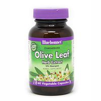 Bluebonnet Nutrition Standardized Olive Leaf Herb Extract, 60 Count