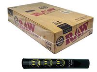 Herb Airtight Tube Pocket Protector with Raw Natural Rolling Papers 24 Count Box DC Crafts Nation- Happy Face