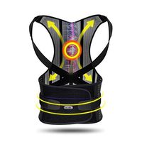 SPLY DTEM Shoulder Support, Ultralight and Ultra-Thin Inner penetrating Invisible Posture with Back of The Child, Good Back for Adults and Belt Correction (Size: Xs) (Size : Medium)