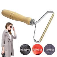Portable Wood Lint Remover,Clothes Woollen Sweater Clean Tool，Clothes Cleaning Fuzz Shaver,Multi-Fabric Sweater Comb with Steel net,Pet Hair Hairball Quick Epilator For Wool Products Combing Lint