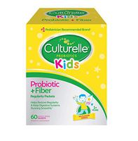 Culturelle Kids Regularity Probiotic & Fiber Dietary Supplement | Helps Restore Regularity & Keeps Kids' Digestive Systems Running Smoothly* | Works Naturally with Child'S Body* | 60 Single Packets