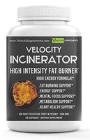 Velocity INCINERATOR Extreme Fat Burner - High Energy - Lean Body Support - Diet & Exercise Support*