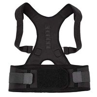 Adjustable Male Female Magnetic Therapy Posture Corrector Brace 10 Magnets Shoulder Back Support Belt