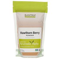 Banyan Botanicals Hawthorn Berry Powder - Certified Organic, 1/2 Pound - Crataegus spp. - Helps to Maintain Cardiovascular Health*