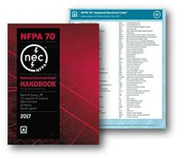 NFPA 70 National Electrical Code, NEC, Handbook (Hardcover) 2017 Edition