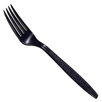 Daxwell Plastic Forks, Heavy Weight Polystyrene (PS), Wrapped, Black, 7 1/8", A10000982 (Case of 1,000)