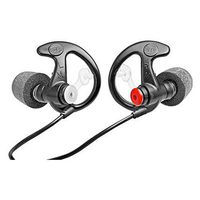 Earpro Sonic Defenders Ultra Foam-Tipped Earplugs (EP7), 28 dB, Large, Black, 1 Pair