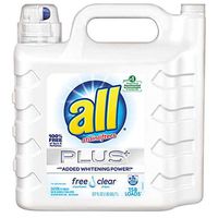All Ultra Plus Free & Clear Liquid Laundry Detergent 237 fl. oz, 158 Loads