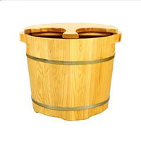 Foot Tub,Foot Soak Tub,Cypress Wood Foot Bucket,Foot Bath Tub,Solid Wood Foot Soaking Barrel,Foot Spa Wooden Tub,Solid Wood Foot Washing Barrel
