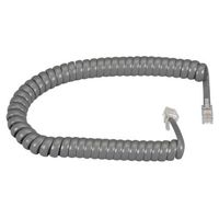 Black Box Network Services Handset Cord Dark Gray 25 Ft.
