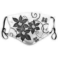 MSMM Stick Flower Adjustable Adults Kids for Running Traveling Filter Exhaust Smoke Pollen